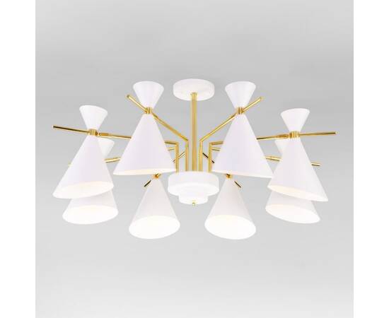 Люстра на штанге Eurosvet 70114/8 белый Smart a047643, изображение 2