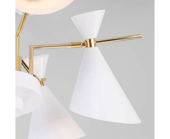 Люстра на штанге Eurosvet 70114/8 белый Smart a047643, изображение 5