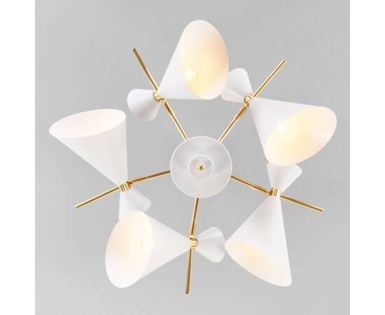 Люстра на штанге Eurosvet 70114/5 белый Smart a047641, изображение 3