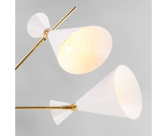 Люстра на штанге Eurosvet 70114/5 белый Smart a047641, изображение 5