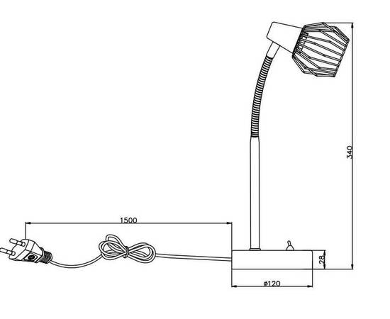 Лампа светодиодная филаментная (UL-00005908) Uniel E27 13W 4000K прозрачная LED-G45-13W/4000K/E27/CL, изображение 4