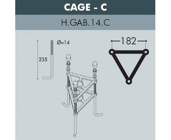 Садовый светильник Fumagalli E26.202.S20.WXF1R DN, изображение 5