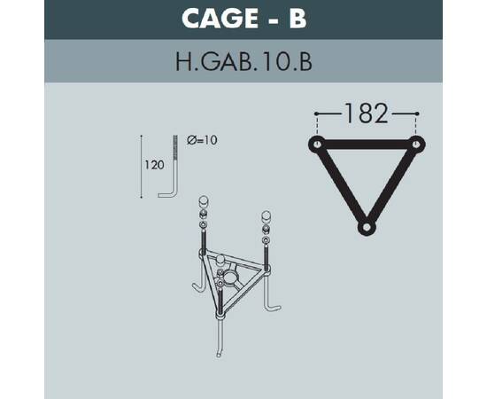 Садовый светильник Fumagalli K22.156.S30.AYF1RDN, изображение 5
