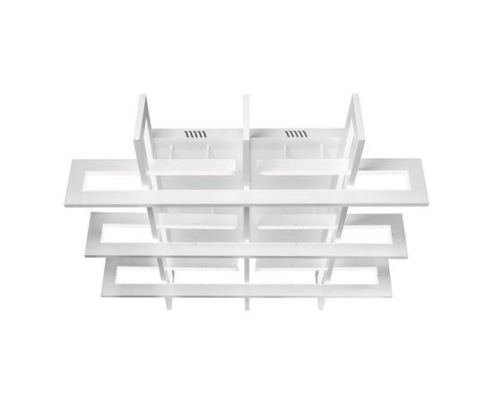 Потолочный светодиодный светильник iLedex Stalker 9082-800*800-X 192W WH, изображение 2