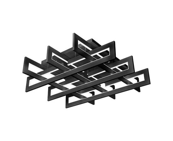 Потолочный светодиодный светильник iLedex Stalker 9082-800*800-X 192W BK