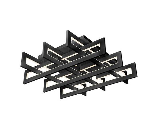 Потолочный светодиодный светильник iLedex Stalker 9082-800*800-X 192W BK, изображение 4