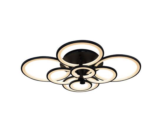 Потолочная светодиодная люстра iLedex Ring A001/8 BK, изображение 3