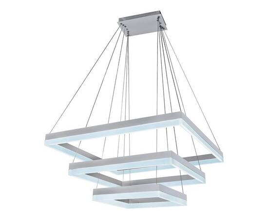 Подвесной светодиодный светильник iLedex Twins D0319-3 (400X600X800) WH, изображение 2