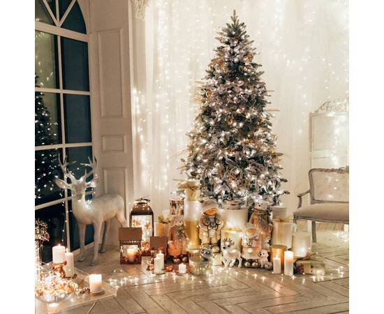 Светодиодная нить Eurosvet 400-002 белый 10м IP20