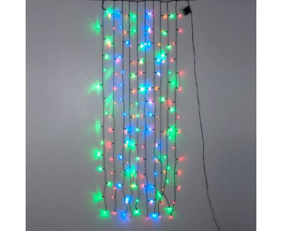 Светодиодный занавес Eurosvet 200-003 мульти 0,45*1,5м IP20, изображение 3