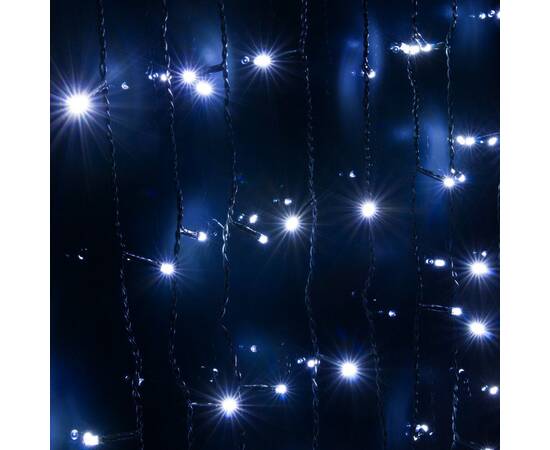 Светодиодный занавес Eurosvet 200-003 белый 0,45*1,5м IP20, изображение 9