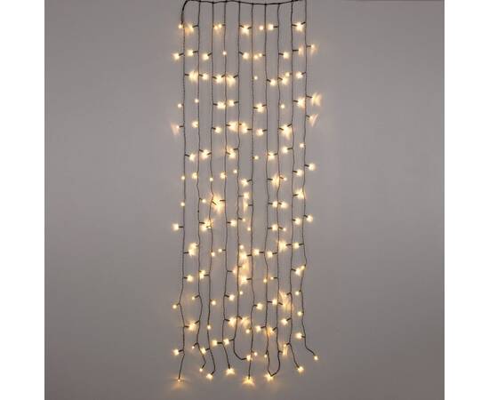 Светодиодный занавес Eurosvet 200-003 теплый белый 0,45*1,5м IP20, изображение 5