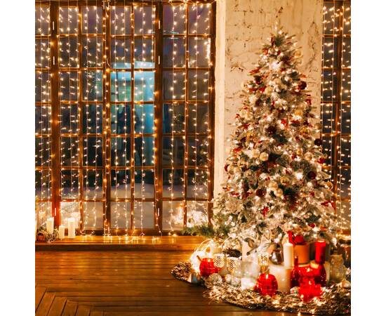 Светодиодный занавес Eurosvet 200-002 белый 2*3м IP20