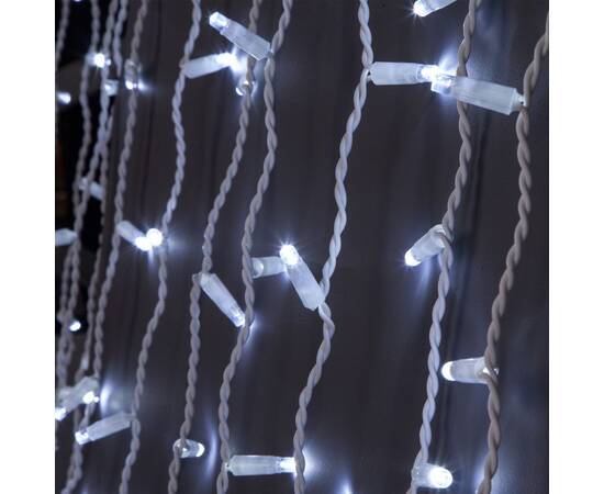 Светодиодный занавес Eurosvet 200-101 белый 2*3м IP65, изображение 3