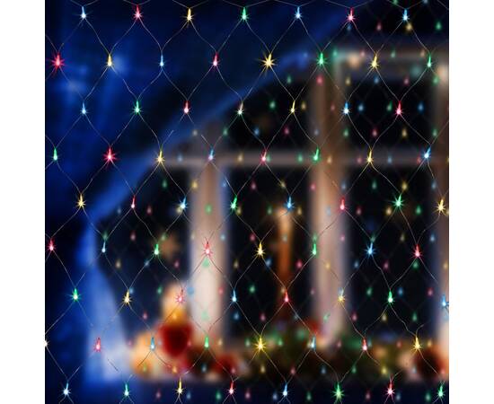 Светодиодная сеть Eurosvet 300-001 мульти 1,5*1,5м IP20