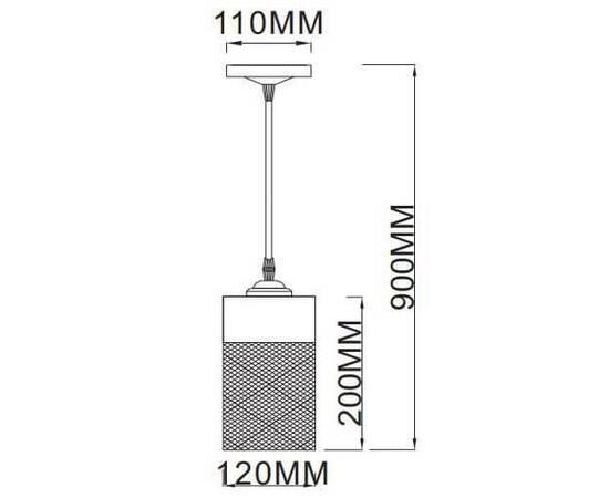 Подвесной светильник Rivoli Hulda 9068-201 Б0047523, изображение 2