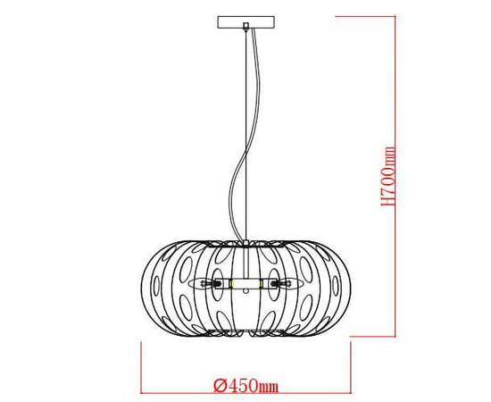 Подвесной светильник Rivoli Mitzi 4079-203 Б0047918, изображение 5