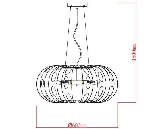 Подвесной светильник Rivoli Mitzi 4079-205 Б0047919, изображение 2
