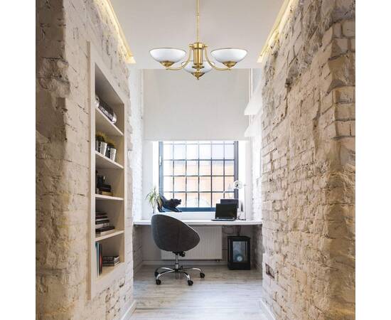 Люстра на штанге Kutek N KLOSZ N-ZW-3(P), изображение 2