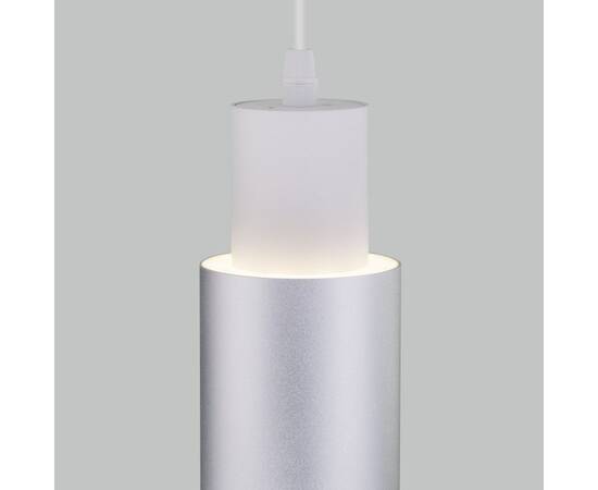 Подвесной светильник Eurosvet Bento 50204/1 LED белый/матовое серебро, изображение 4