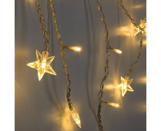 Светодиодная бахрома Eurosvet 100-002 теплый белый 1,8*0,5м IP20, изображение 4