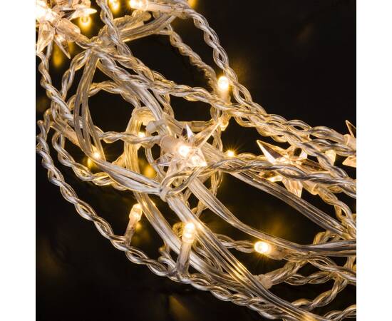 Светодиодная бахрома Eurosvet 100-002 теплый белый 1,8*0,5м IP20, изображение 5