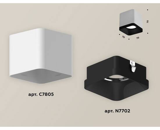Накладной светильник Ambrella Light Techno XS7805002, изображение 3