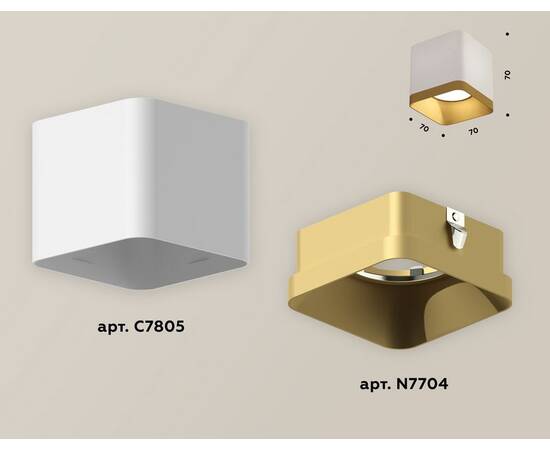 Накладной светильник Ambrella Light Techno XS7805004, изображение 3