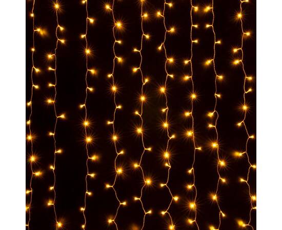 Гирлянда занавес Eurosvet 200-002 теплый белый 2*3м IP20, изображение 3