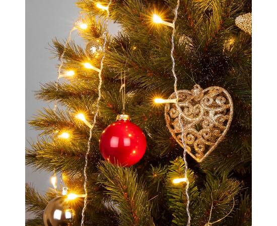 Гирлянда занавес Eurosvet 200-001 теплый белый 1,5*1м IP20, изображение 4