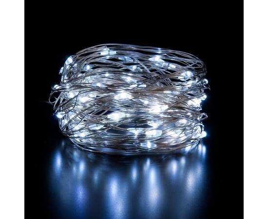 Гирлянда нить Eurosvet 400-008 белый 10м IP20, изображение 2