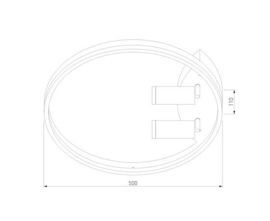 Потолочная люстра Eurosvet Luminari 90247/3 белый/хром Smart, изображение 4