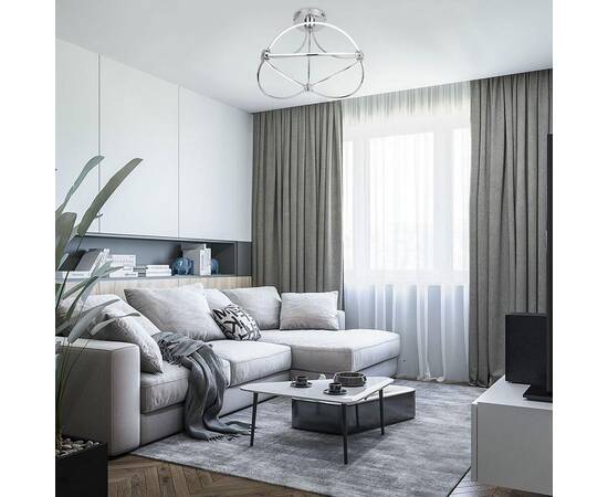 Потолочная люстра Eurosvet Petto 90246/6 хром Smart, изображение 4