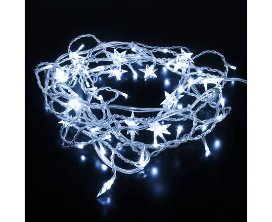 Гирлянда бахрома Eurosvet 100-002 белый 1,8*0,5м IP20