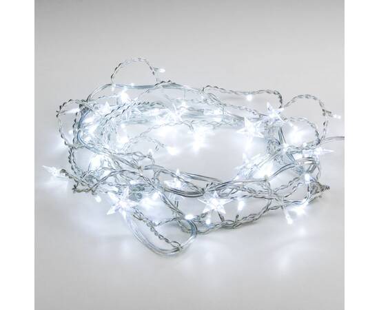 Гирлянда бахрома Eurosvet 100-002 белый 1,8*0,5м IP20, изображение 2