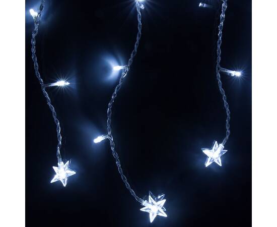 Гирлянда бахрома Eurosvet 100-002 белый 1,8*0,5м IP20, изображение 3