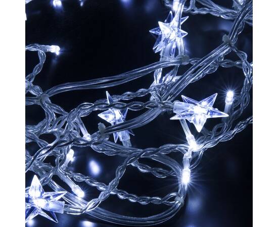 Гирлянда бахрома Eurosvet 100-002 белый 1,8*0,5м IP20, изображение 4