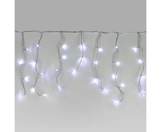 Гирлянда бахрома Eurosvet 100-002 белый 1,8*0,5м IP20, изображение 6