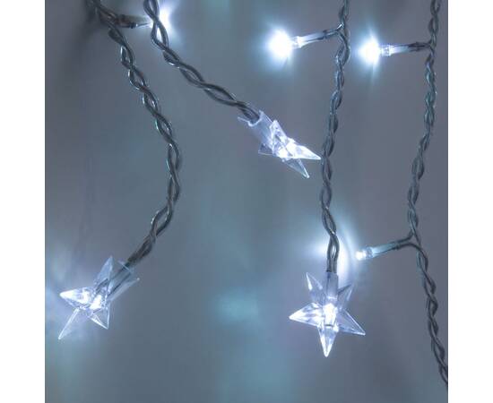 Гирлянда бахрома Eurosvet 100-002 белый 1,8*0,5м IP20, изображение 7