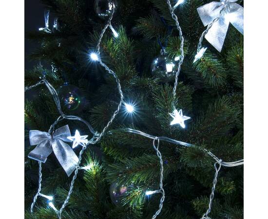 Гирлянда бахрома Eurosvet 100-002 белый 1,8*0,5м IP20, изображение 8