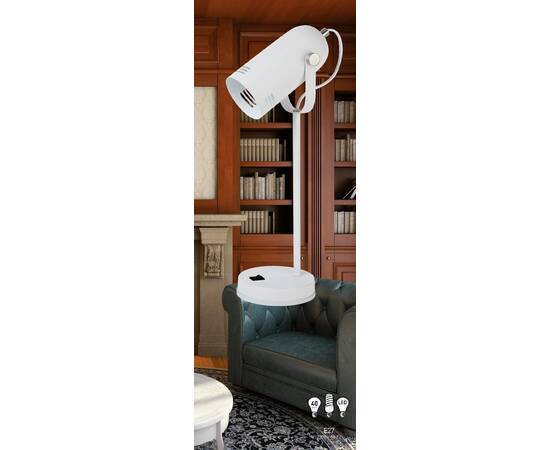 Настольная лампа ЭРА N-117-Е27-40W-W Б0047192, изображение 8