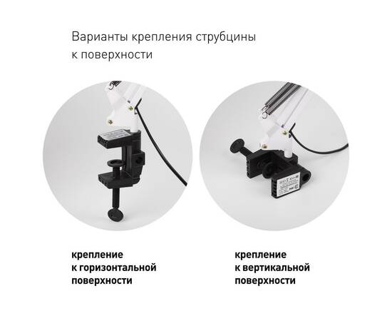 Настольная лампа ЭРА N-121-E27-40W-W C0041455, изображение 4