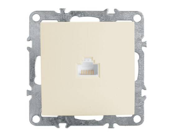 Розетка компьютерная Stekker Эрна слоновая кость PST00-9107-02 39325