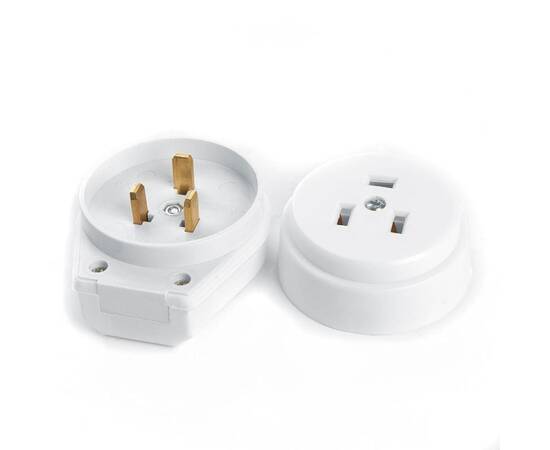 Розетка с вилкой для плит Stekker c/з 32A 250V PPG32-52-20 39469