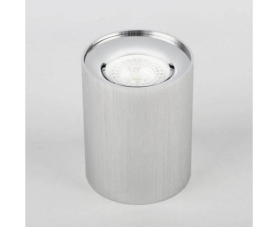 Накладной светильник ЭРА OL1 GU10 SL/CH Б0041504, изображение 2