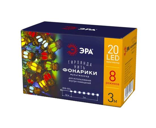 Светодиодная гирлянда ЭРА ENIN-3F Б0041897