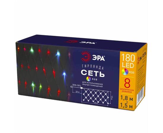 Светодиодная гирлянда ЭРА ENIS-01R Б0041902