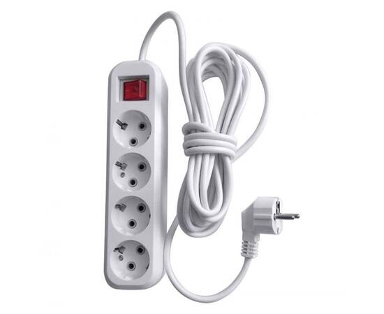 Удлинитель Stekker Home 4гн х 2м с/з HM03-41-02 39523