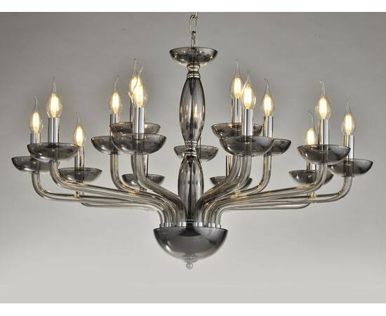 Подвесная люстра Newport 12615/C smoke