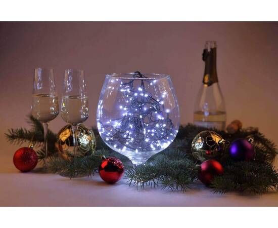 Гирлянда мишура 220V холодный белый ЭРА ENIN - GC Б0047969, изображение 2